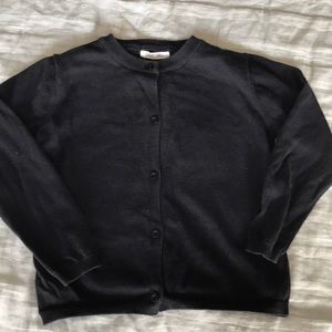 Sz6 Campure 100% Cotton Black Cardigan